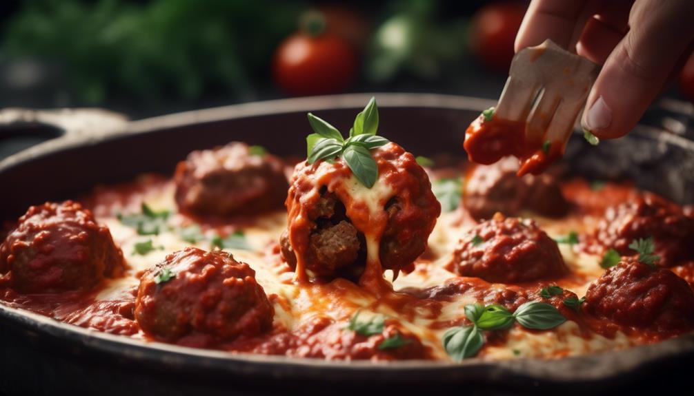 low carb meatball casserole recipe