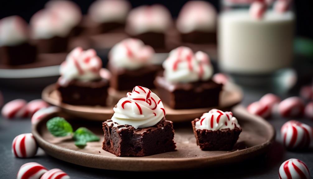 low carb peppermint chocolate bites