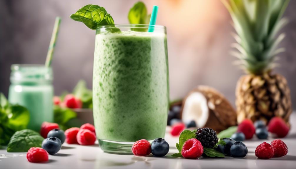 low carb smoothie recipes with mcts