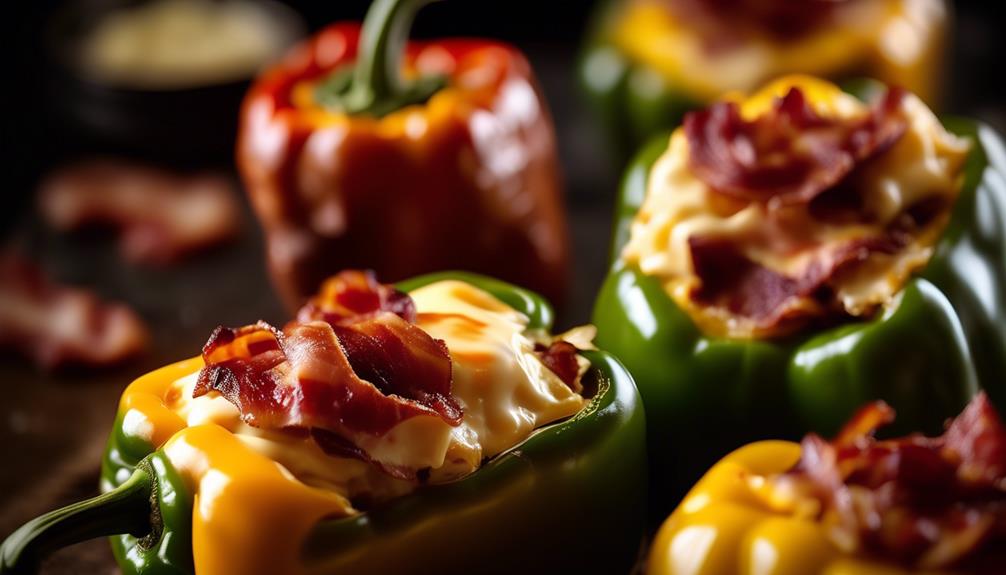 low carb stuffed peppers recipe