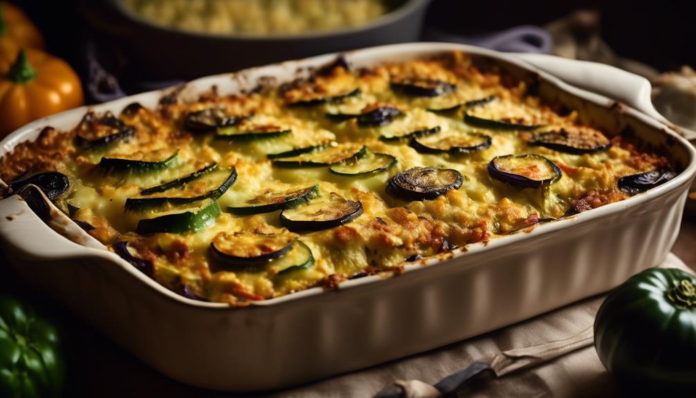 low carb veggie casserole delight