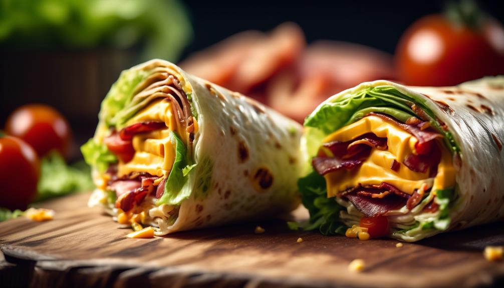 low carb wraps with cheese