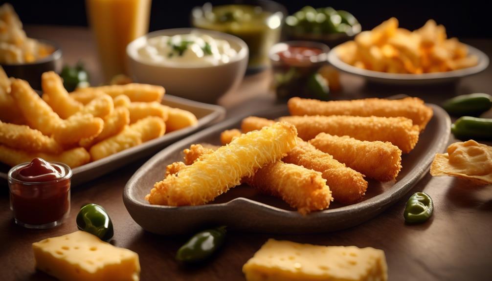 mozzarella filled breaded appetizers