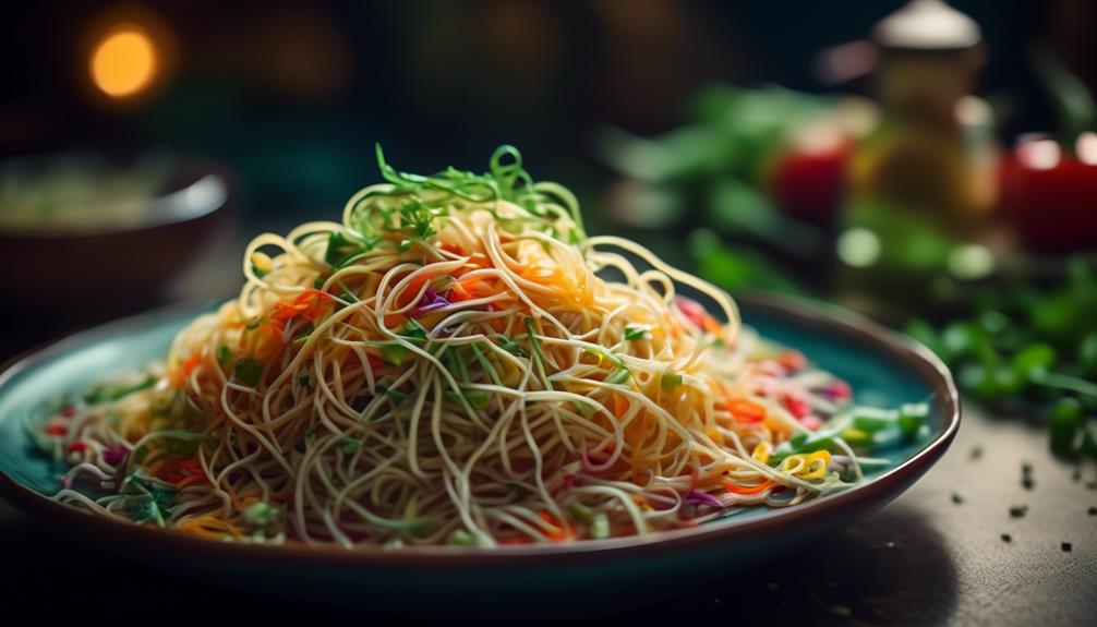 noodles made from bean sprouts