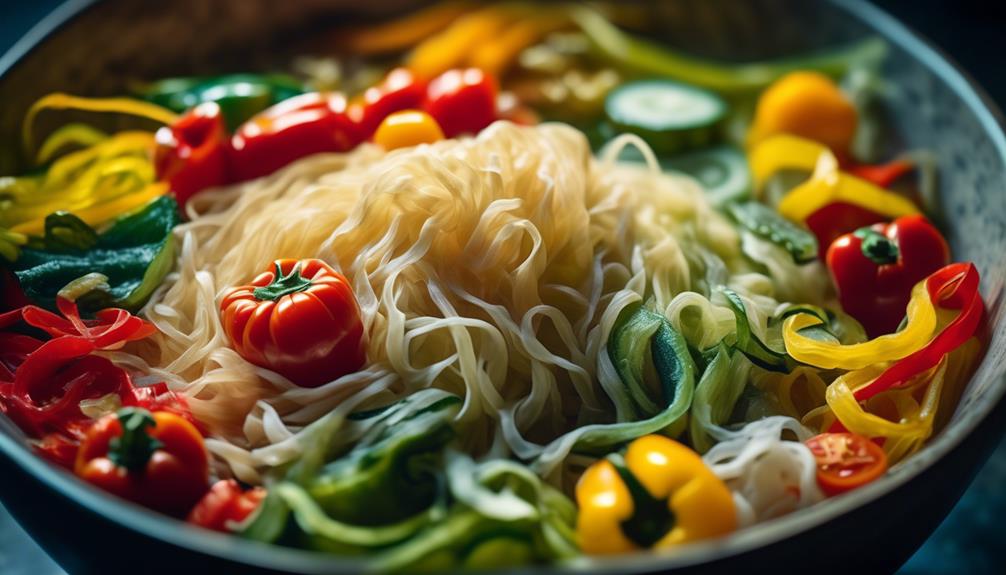 noodles made from kelp