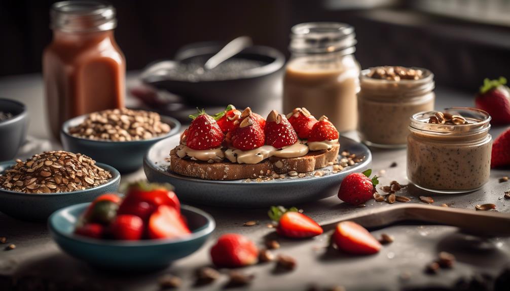 nut and seed butter breakfast