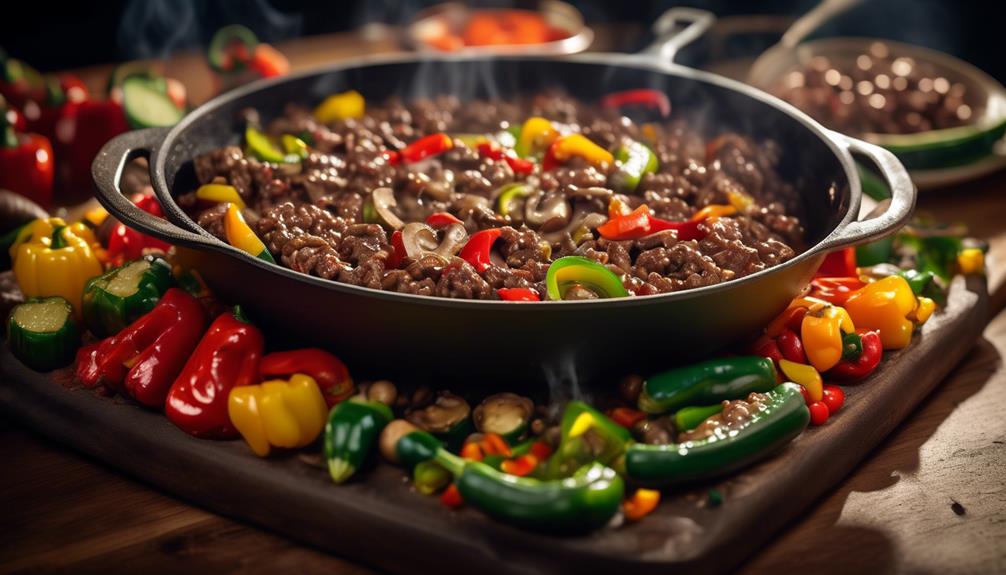 one pot keto ground beef