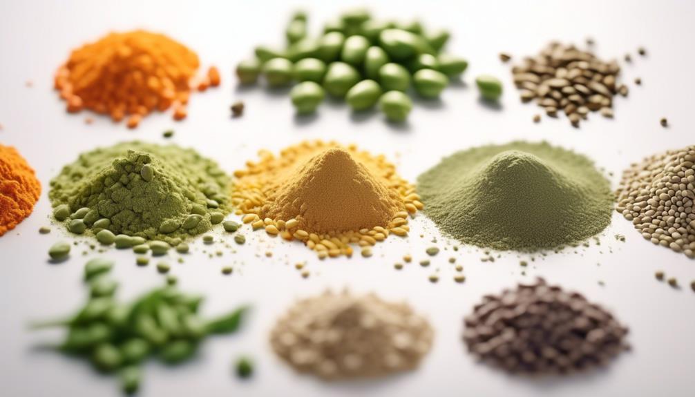 optimizing plant based protein powders