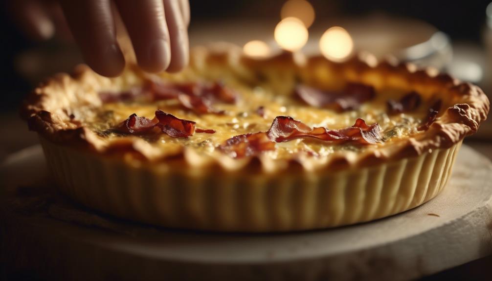 perfecting a quiche recipe