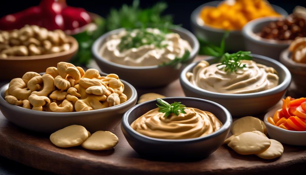 plant based cashew spreads