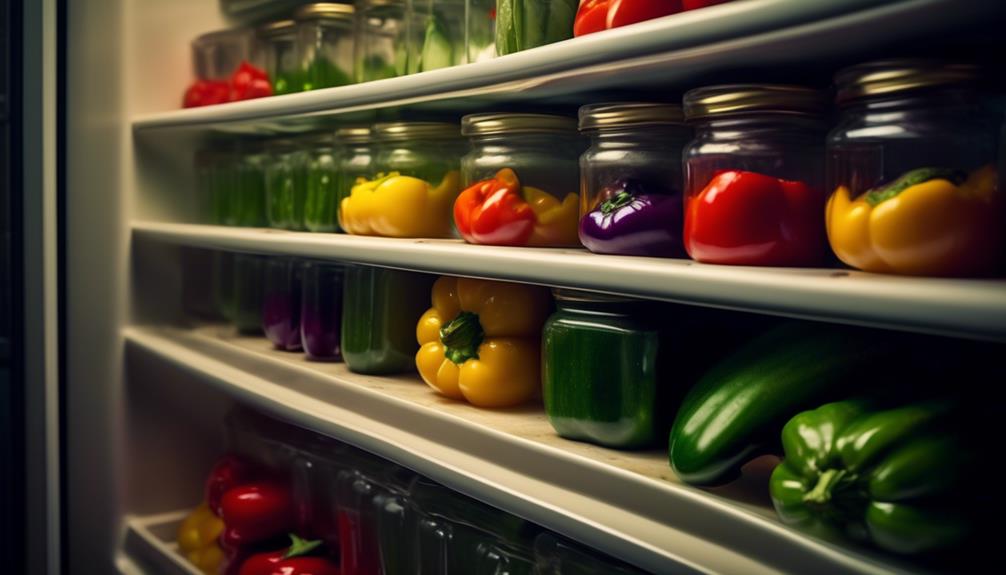 preserving stuffed peppers leftovers