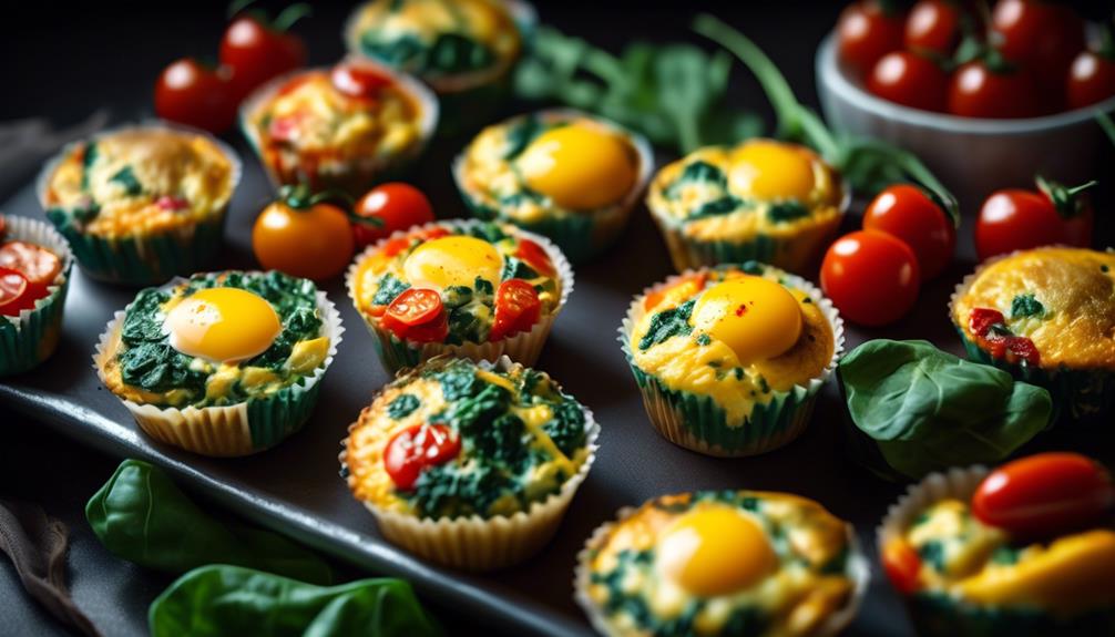 protein packed egg muffins