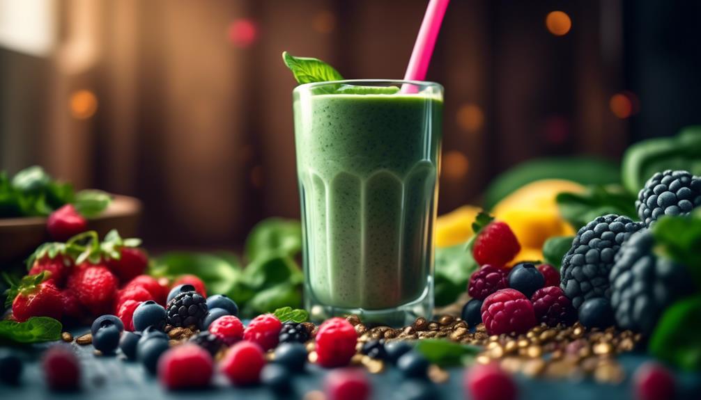 protein packed smoothies with superfoods