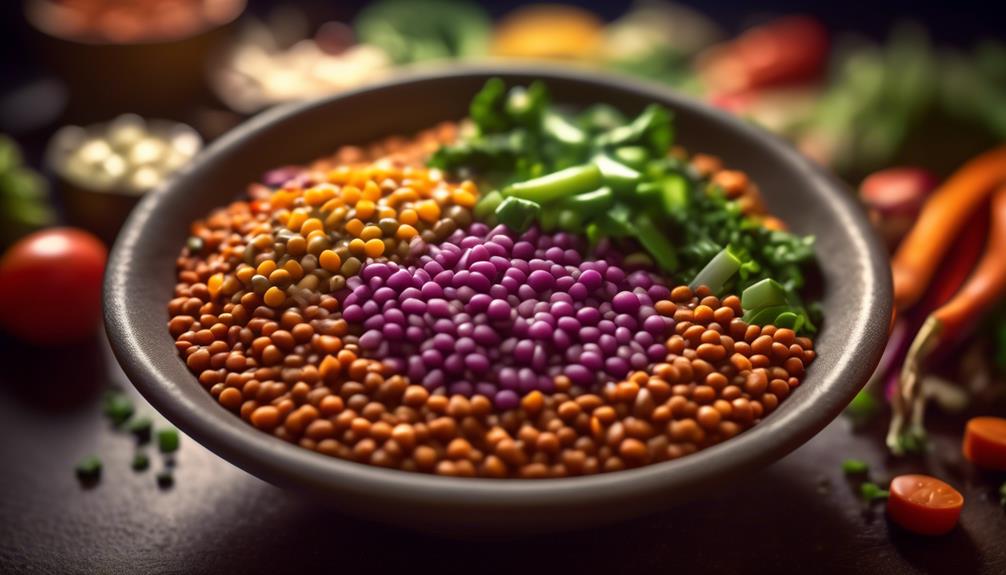 protein rich lentils for vegetarians