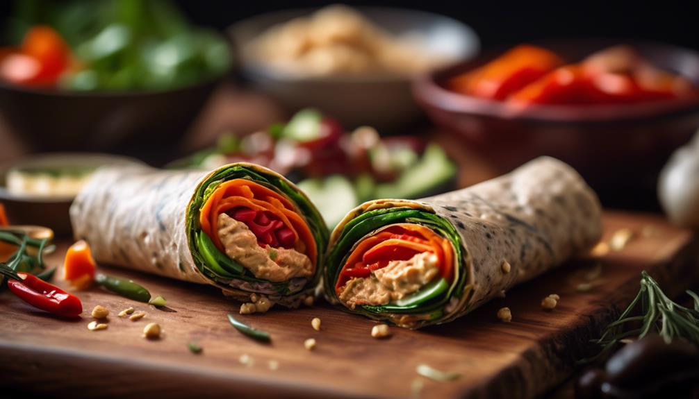 protein wraps for fitness