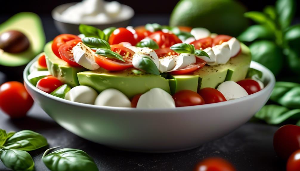 refreshing and colorful summer salad