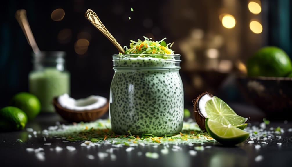 refreshing and nutritious chia pudding