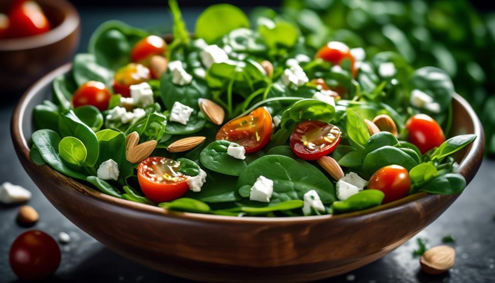 refreshing and nutty salad