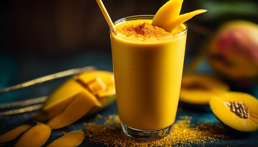 refreshing and spicy smoothie