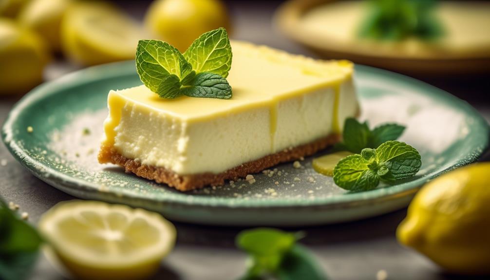 refreshing citrus cheesecake bites