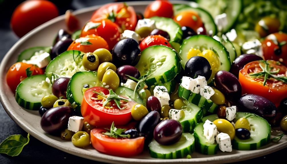 refreshing summer vegetable medley