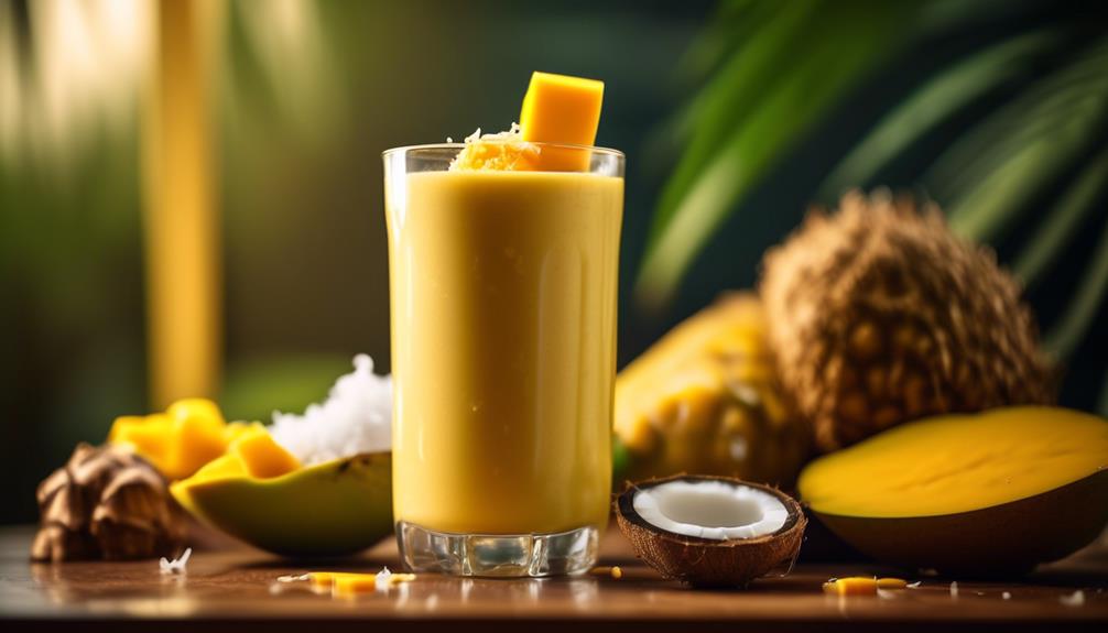 refreshing tropical smoothie recipe