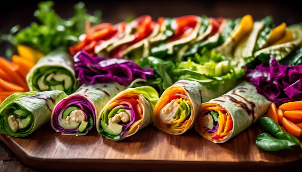 refreshing twist on wraps