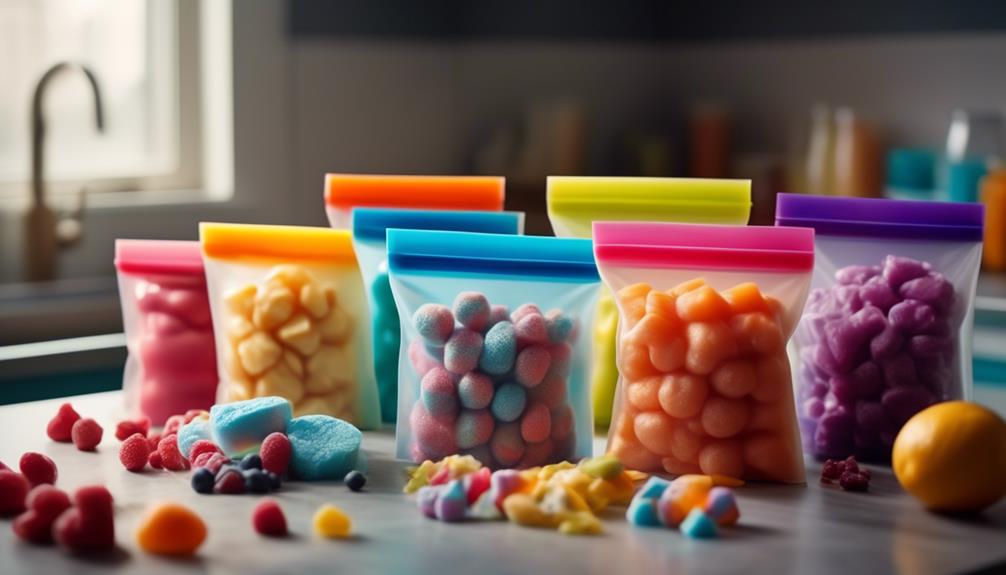 reusable silicone food storage