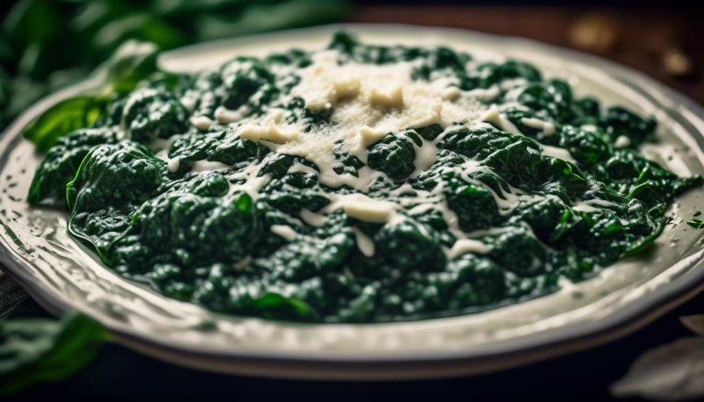 rich and creamy spinach