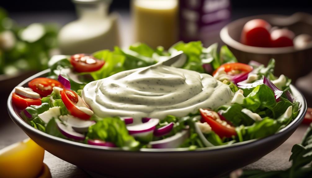 rich and flavorful garlic dressing