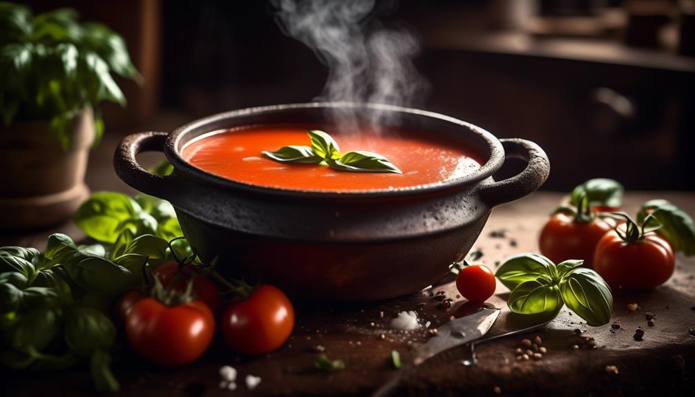 rich and flavorful tomato soup