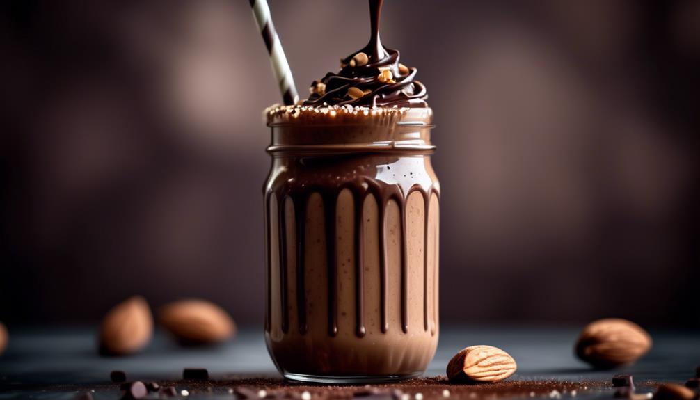 rich and nutty smoothie