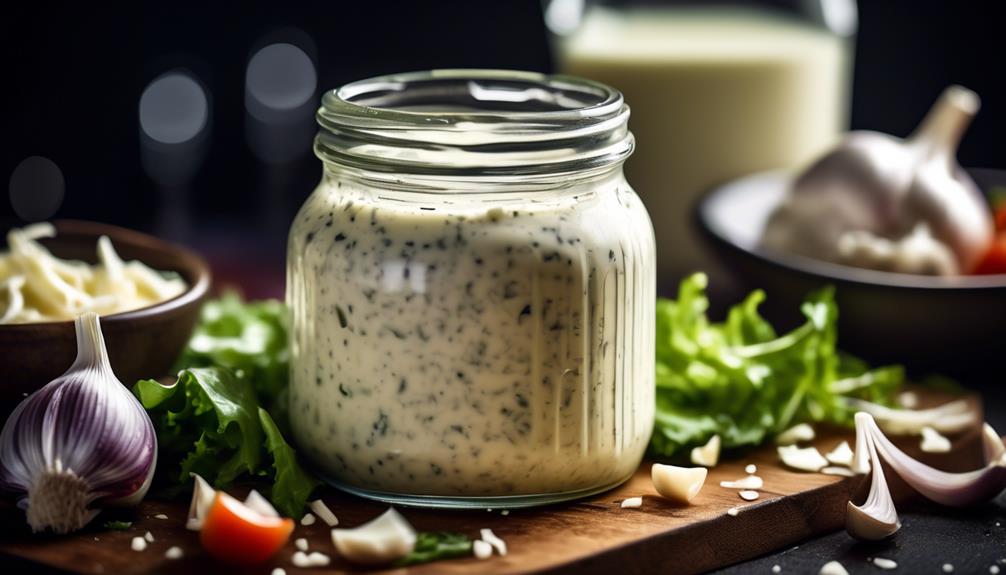 rich and savory cheese dressing