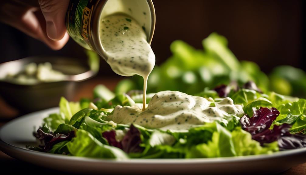 rich and tangy caesar dressing