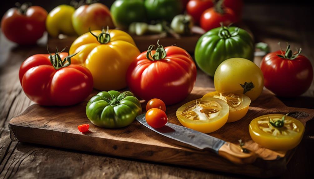 ripe red juicy tomatoes