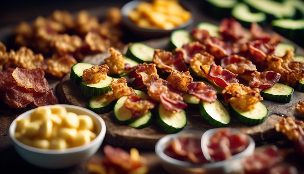 savory and cheesy keto snacks