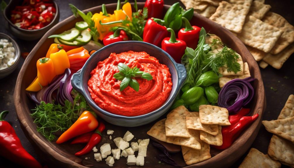 savory and tangy dip