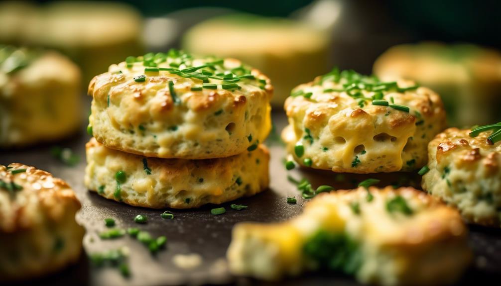 savory biscuits with cheese