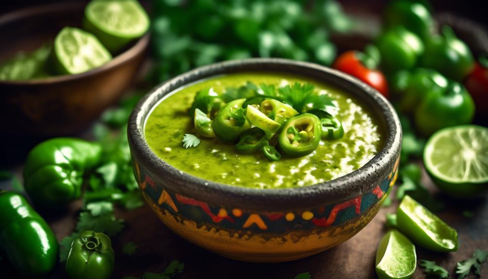 savory green sauce sensation