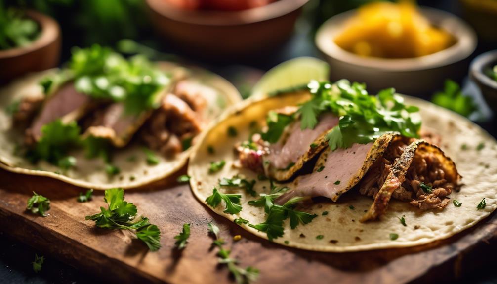 savory pork tacos recipe