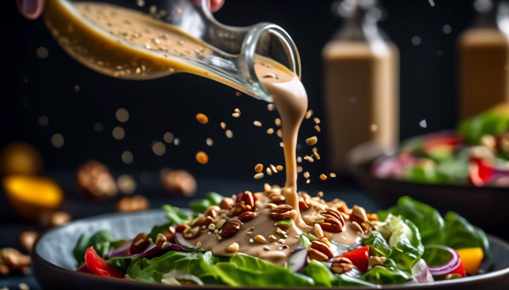 savory sesame dressing recipe