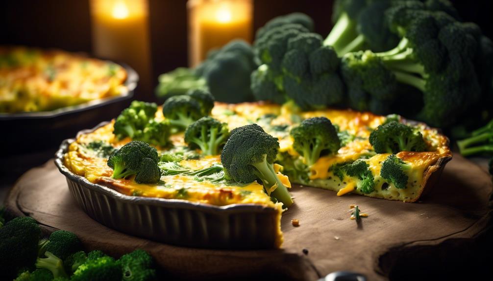 savory vegetarian frittata recipe