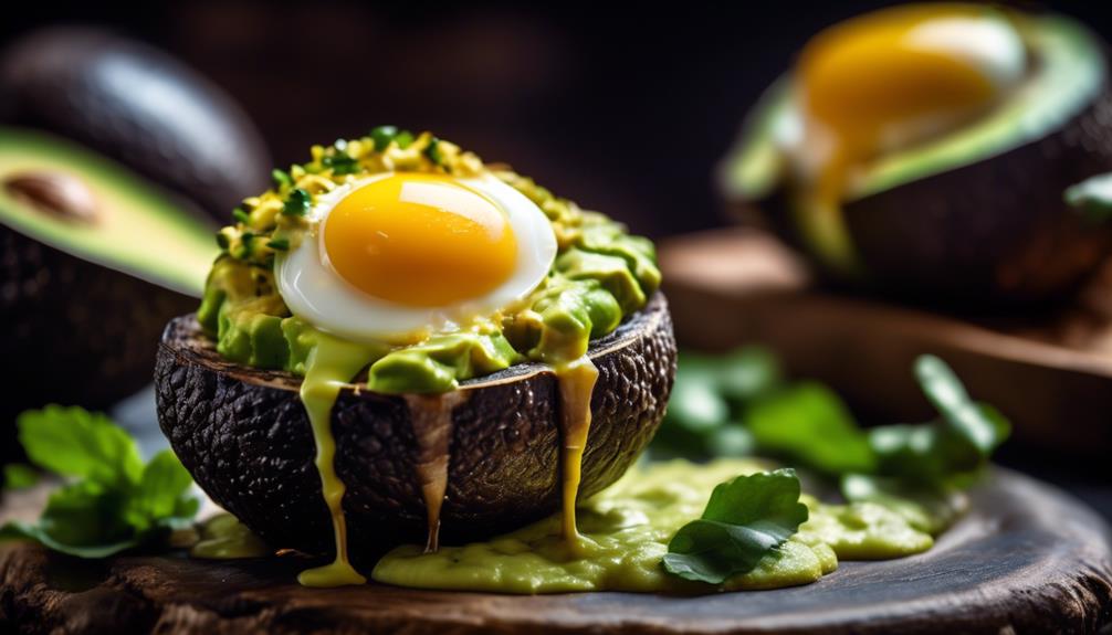 savory vegetarian stuffed mushrooms