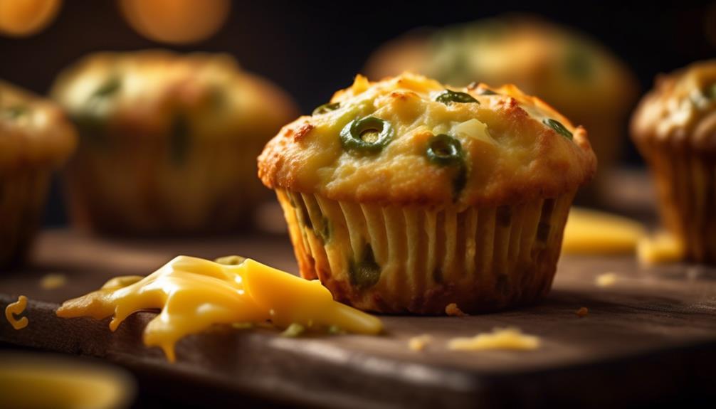 spicy cheese muffin recipe