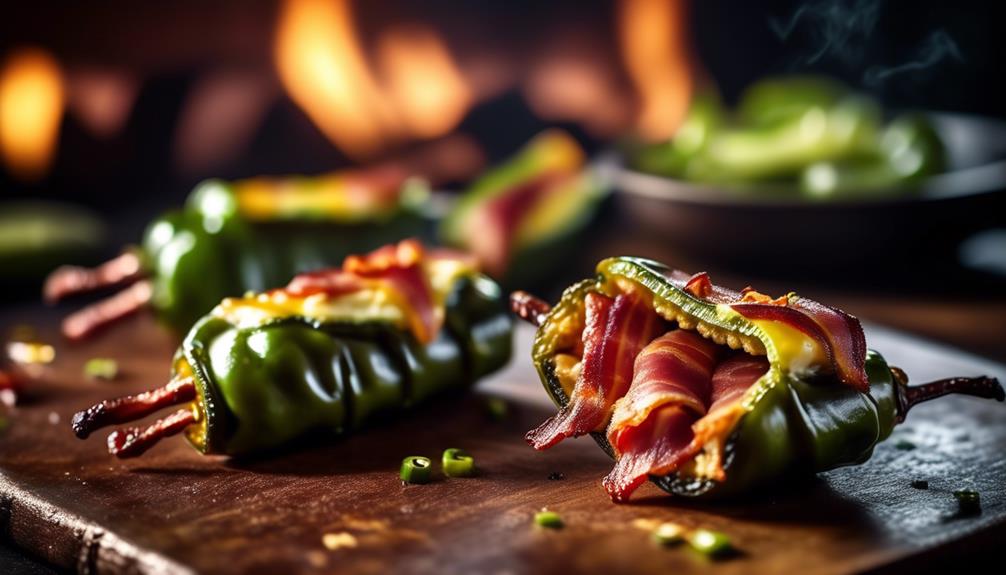 spicy cheesy bacon appetizer