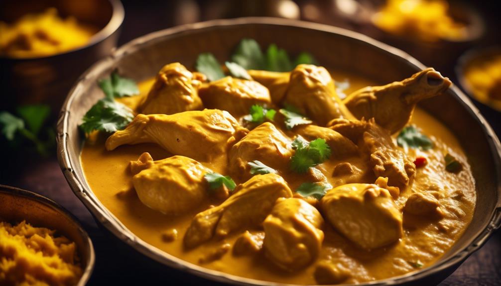 spicy coconut curry chicken