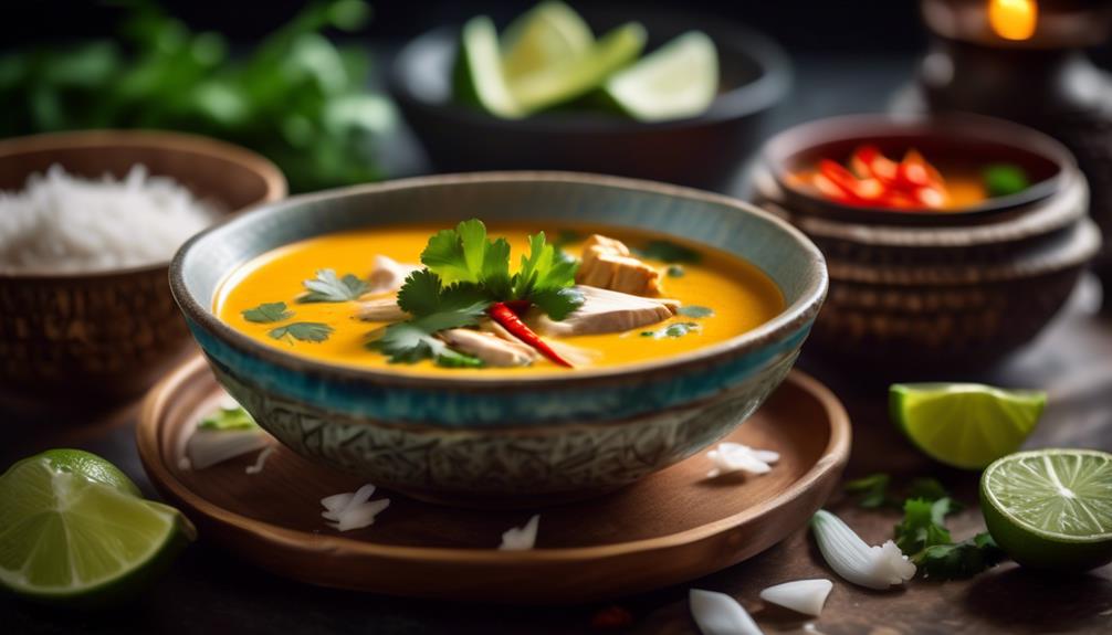 spicy creamy thai soup