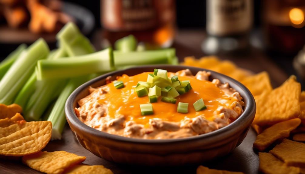 spicy low carb chicken dip