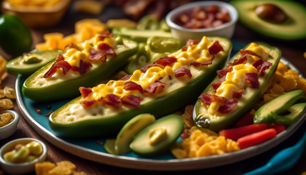 spicy stuffed cheese appetizers