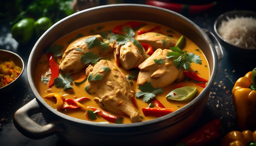 spicy thai chicken curry